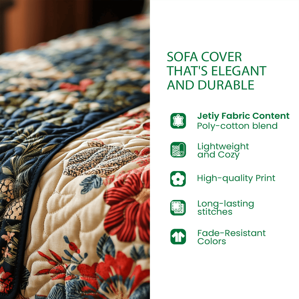 Loving Pawprints Quilted Couch Cover Washable Sofa Cover For Dogs Mother’s Day Gift Ideas – Trendwearapparel